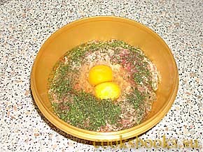 Грибной суп с фрикадельками. Фарш. фото