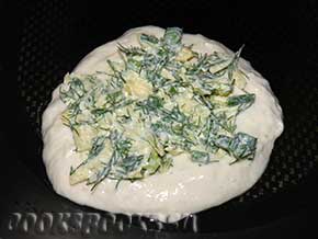 Оладьи с сыром и зеленью рецепт