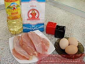 Куриное филе в кляре, фото рецепта