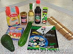Продукты для суши, фото